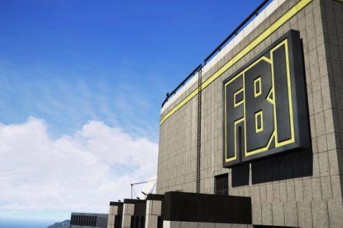 FBI - CIA Tower Sign & Interiors Reworked  
